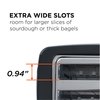 Commercial Chef 2 Slice Toaster, Black CCT2201B